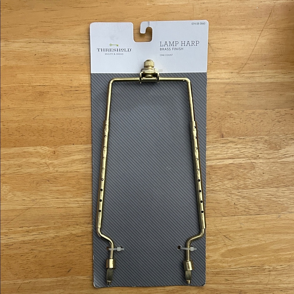 Threshold Brass Finish Lamp Harp